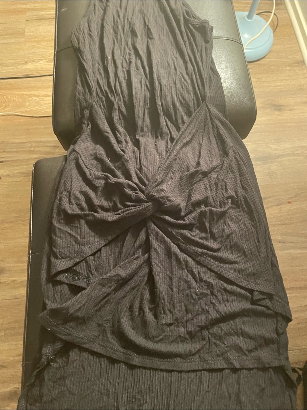 Black tank dress
